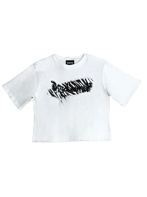 t-shirt DISCLAIMER | 23EDS53667BIANCO ST.ZEBRATA